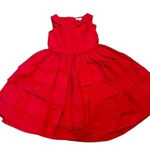 Janie and Jack Red Tiered Formal Dress